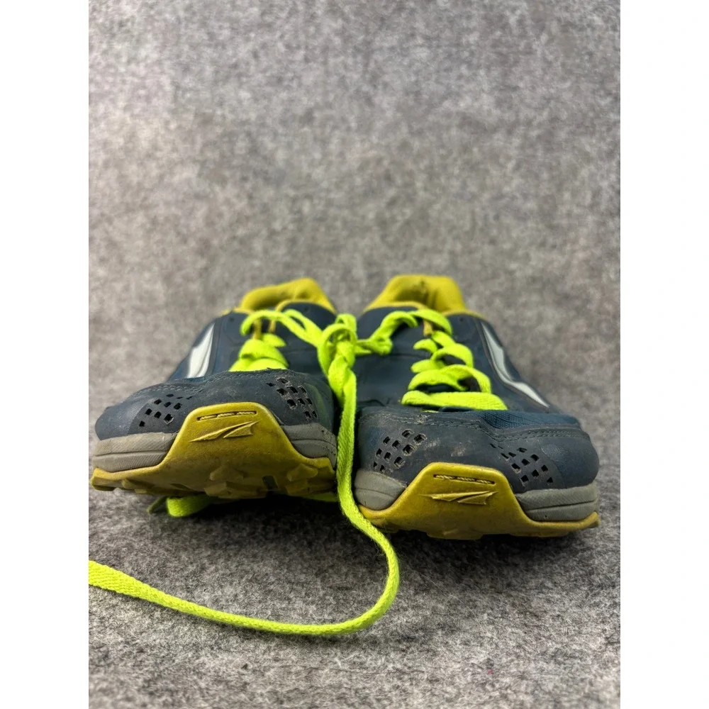 Altra‎ Lone Peak 5 Trail Running Shoes Mens 8 Blue Green Zero Drop AL0A4VQE408
